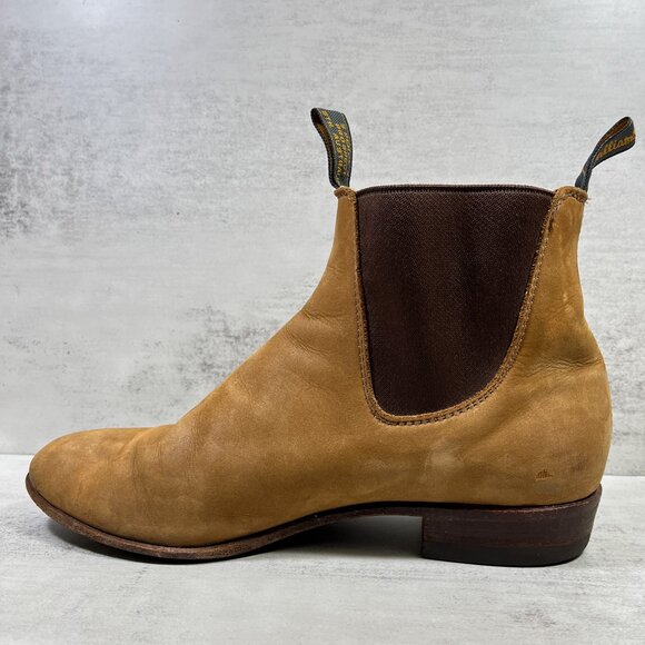 RM Williams Suede Leather Chelsea Boots - Women's Size 9 - Picture 5 of 12